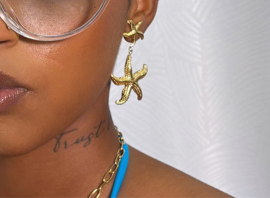 Boucle d’oreille Etoile