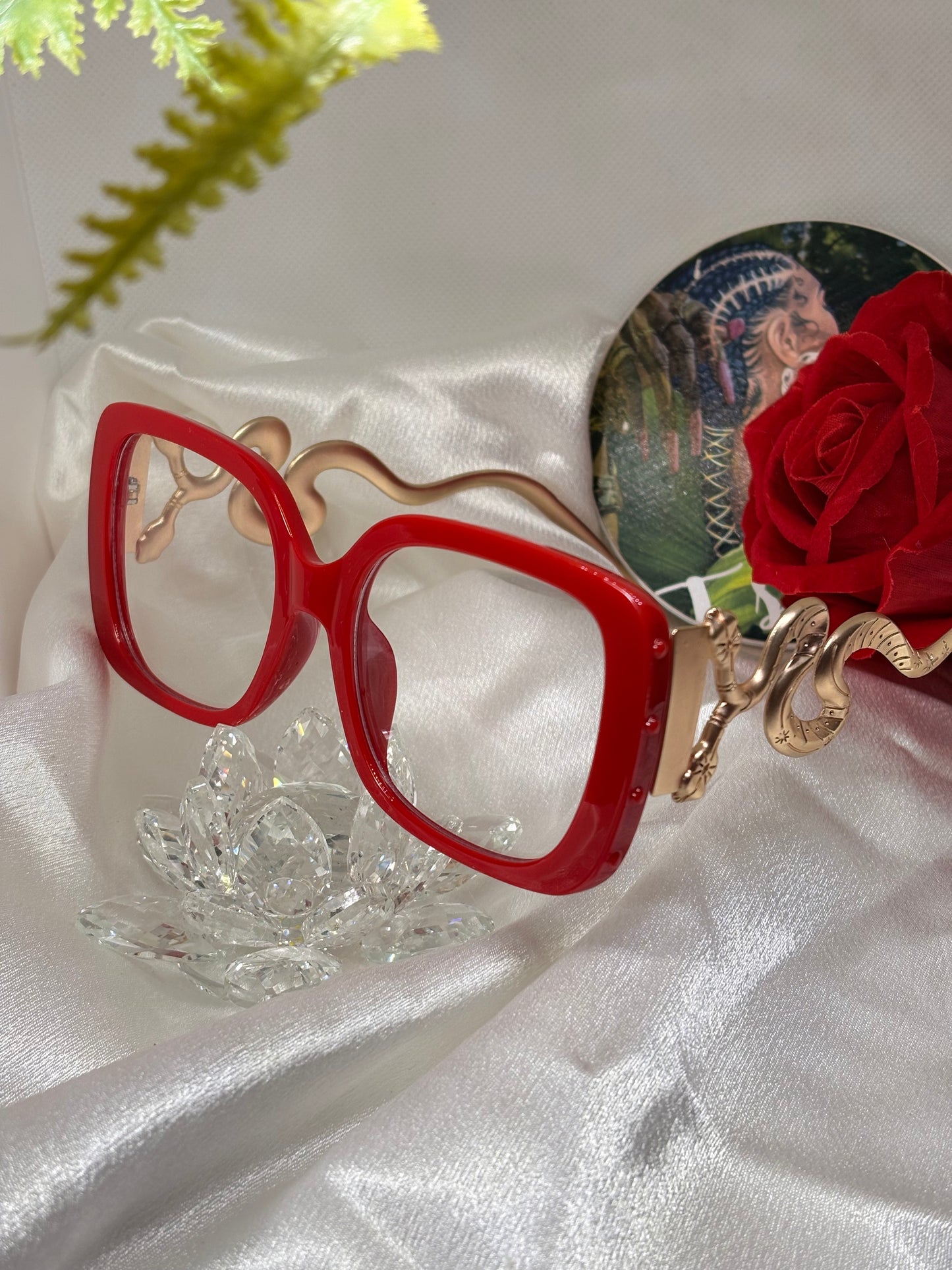 Lunette Snake Rouge