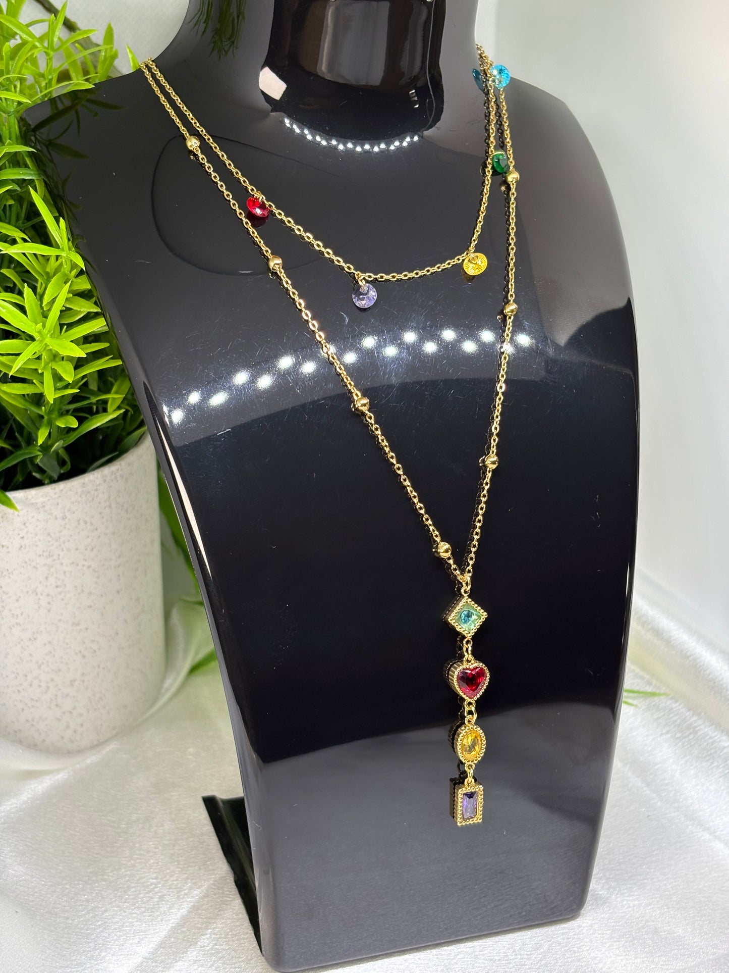 Collier rainbow two
