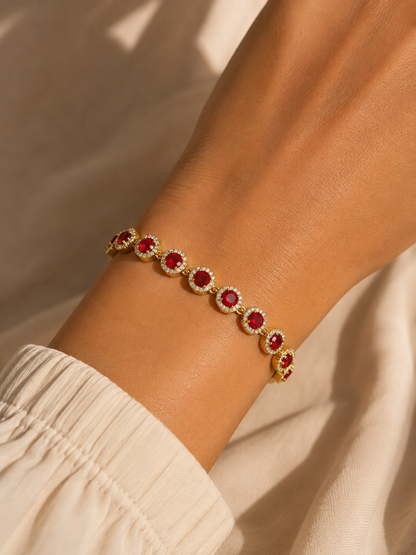 Bracelet Sayanty Rouge
