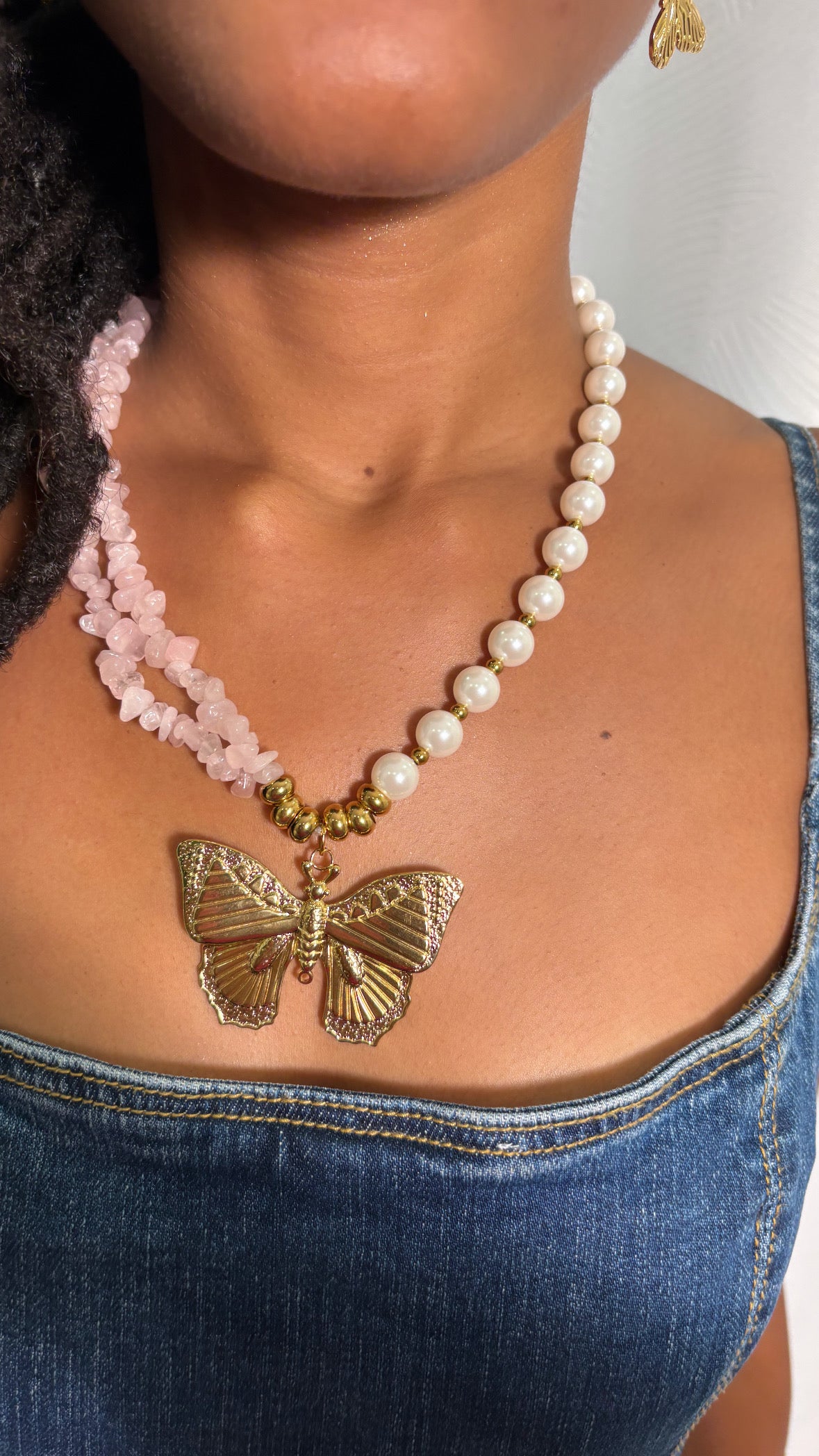 Collier pink butter