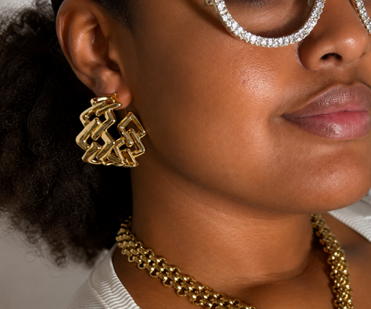 Boucle d’oreille Tria