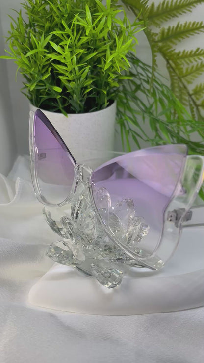 Lunette Butterfly Purple