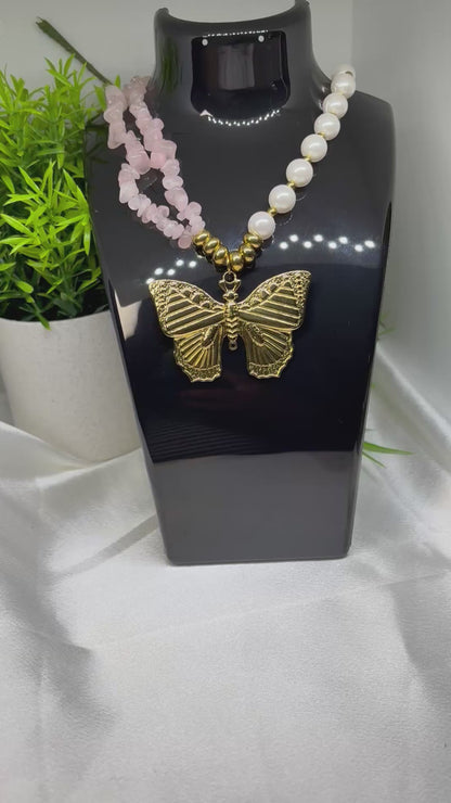 Collier pink butter