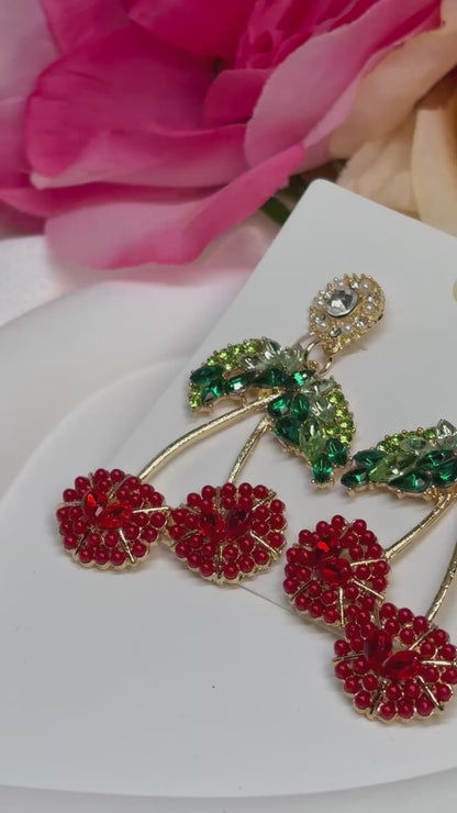 Boucle d’oreille Cherry