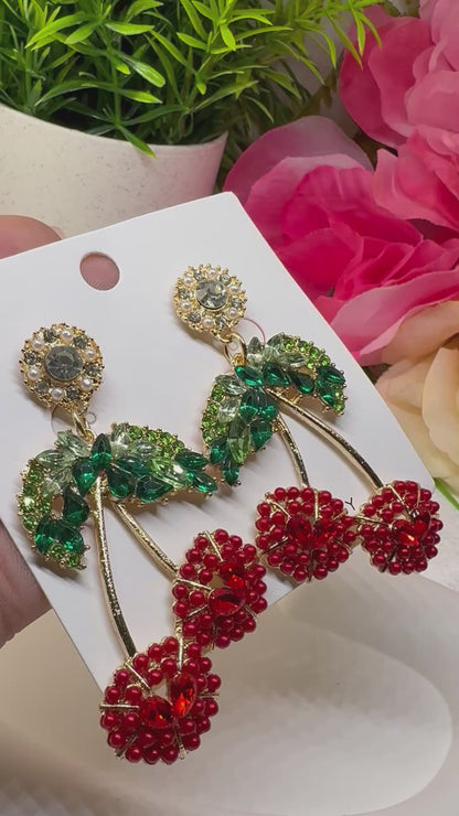 Boucle d’oreille Cherry