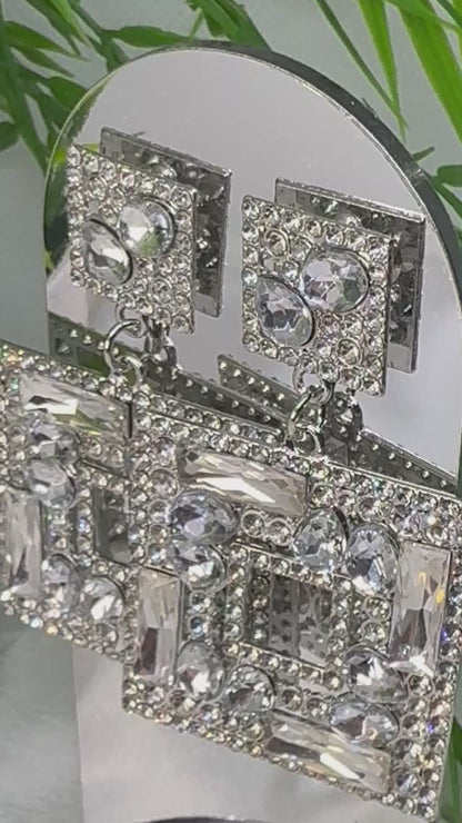 Boucle d’oreille Classy white